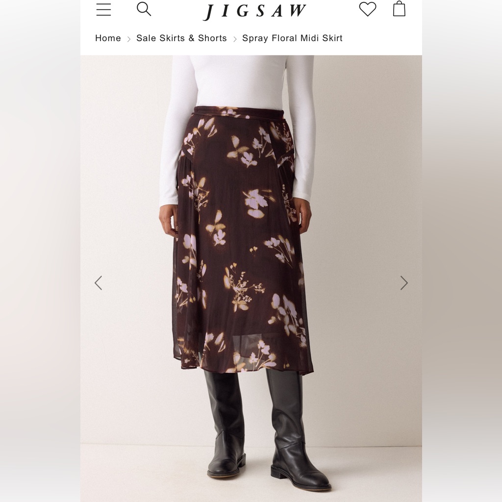 Nwt Jigsaw Skirt